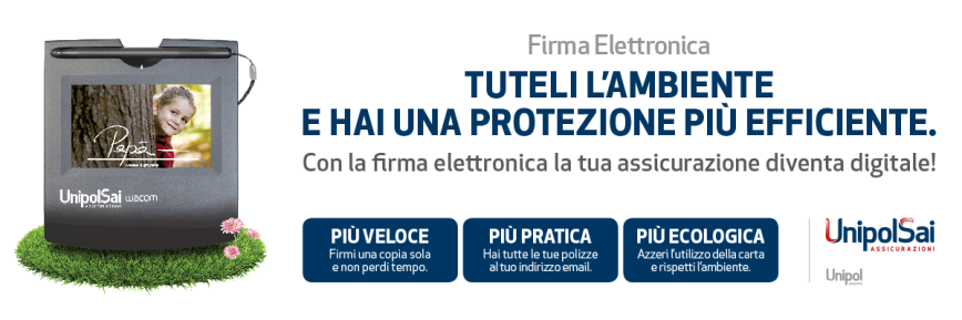 Firma elettronica banner